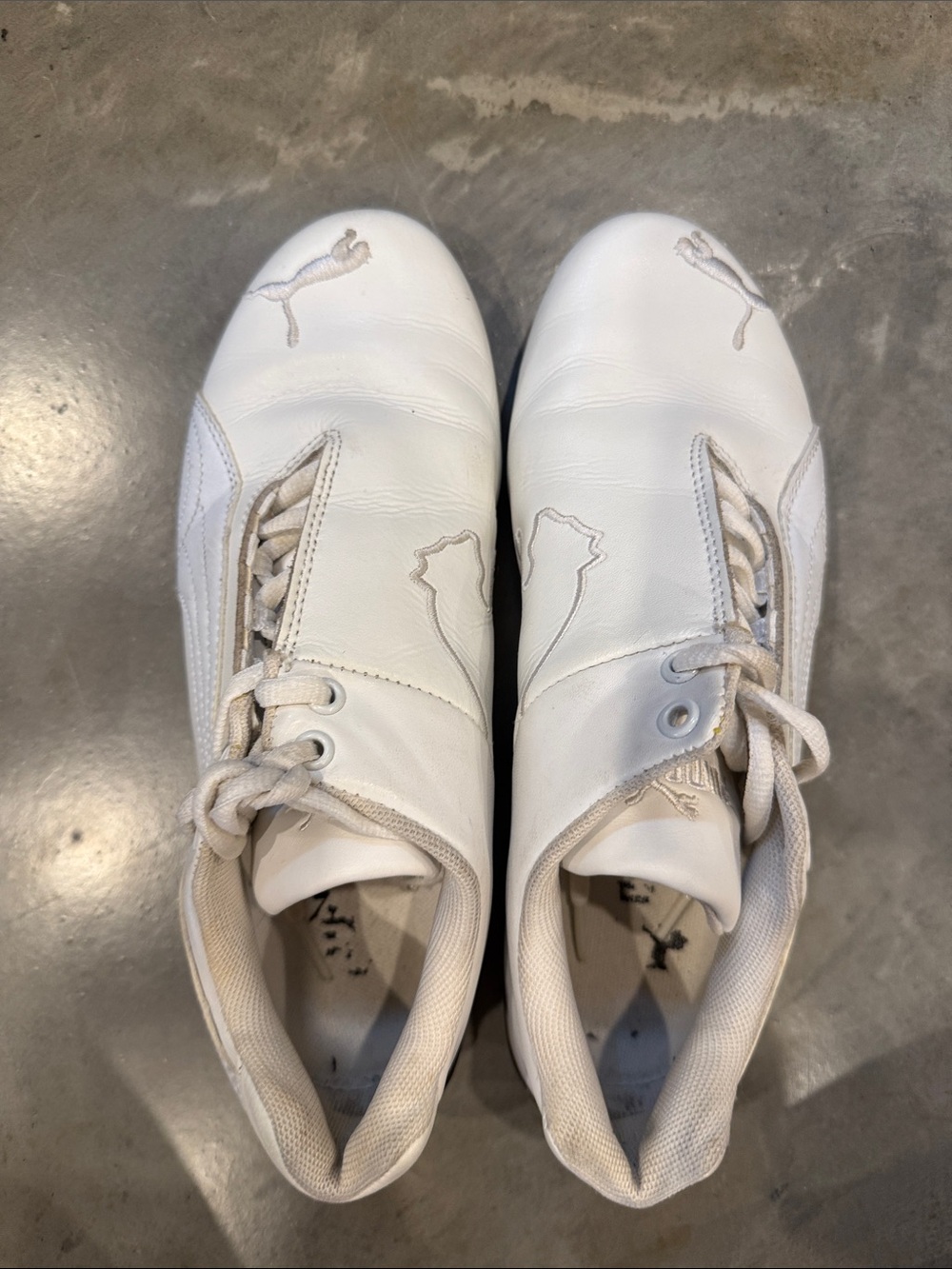 Puma Women’s White Leather Shoes